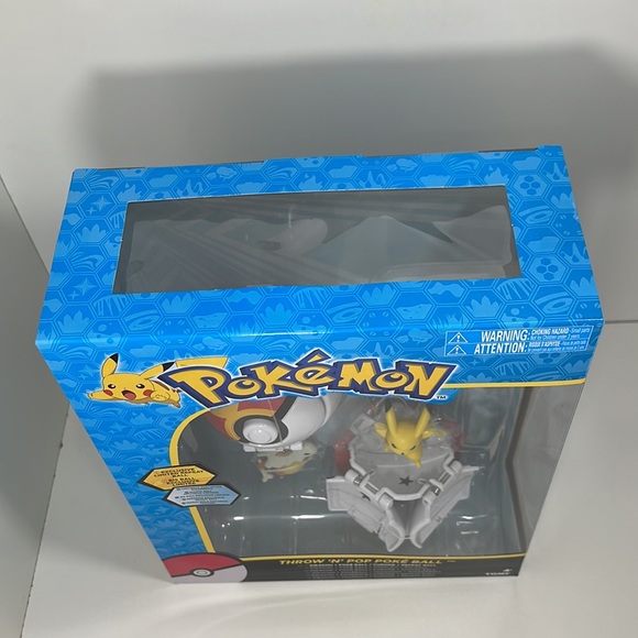 Tomy Pokemon Throw 'N' Pop Duel Pikachu Pokeball & Cubone Repeat Ball Figure Set - Picture 6 of 6